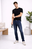 Classic Blue Stretch Slim Fit Jeans