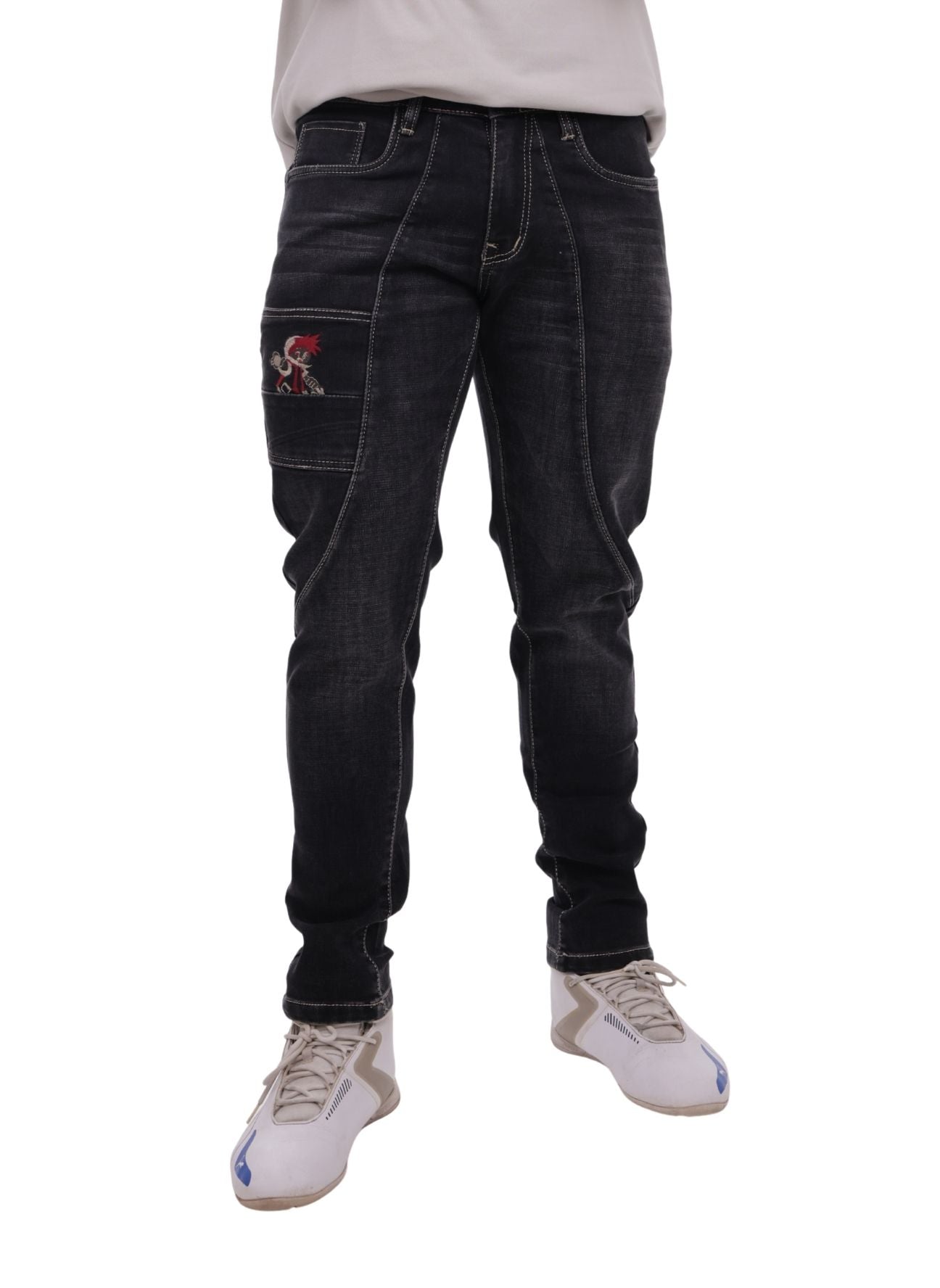Dark wave Black Denim