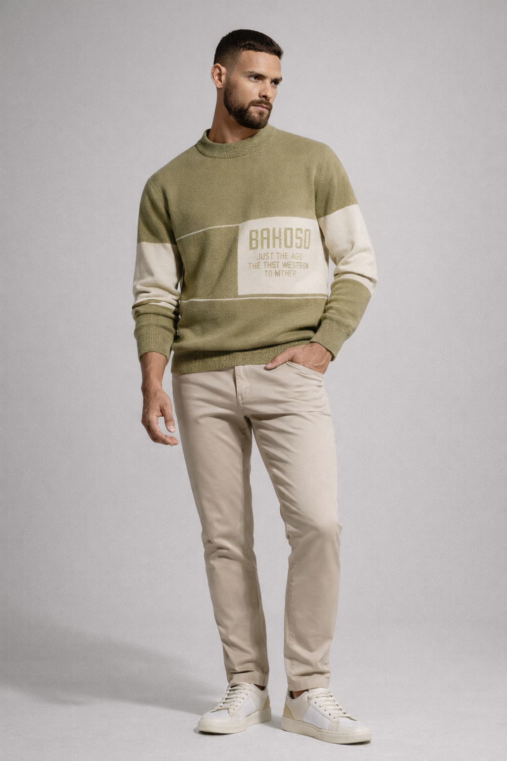 FrostLine Woolen Sweatshirt