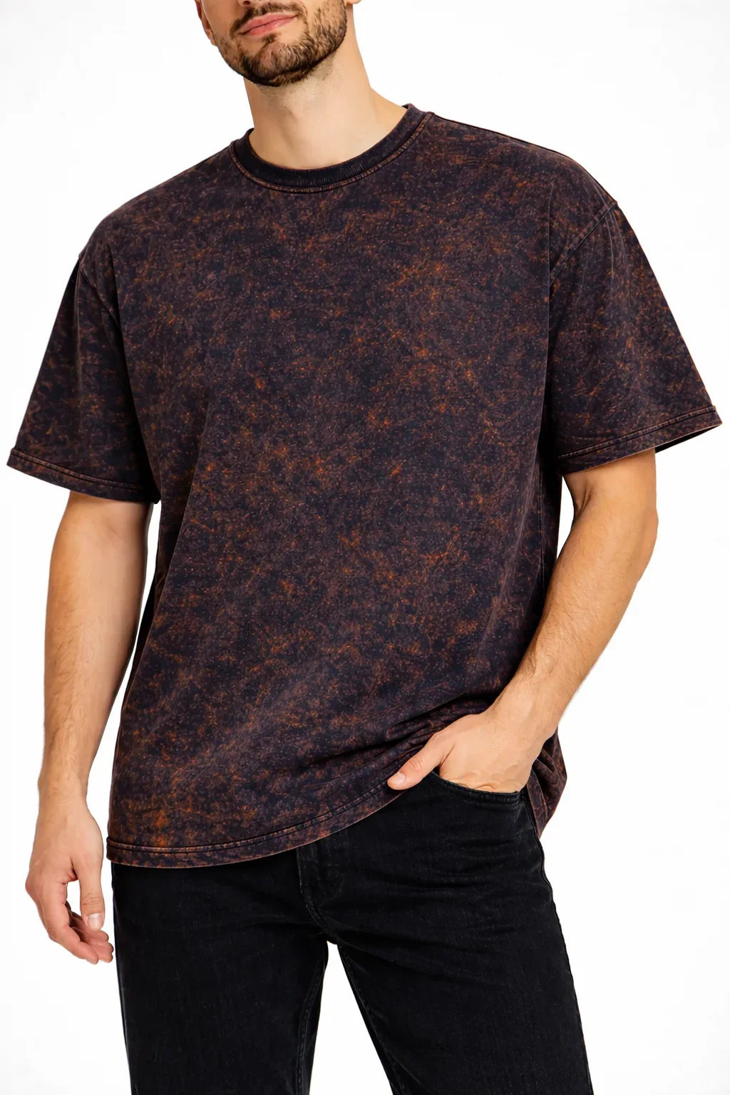 Acid Wash Oversized Tee