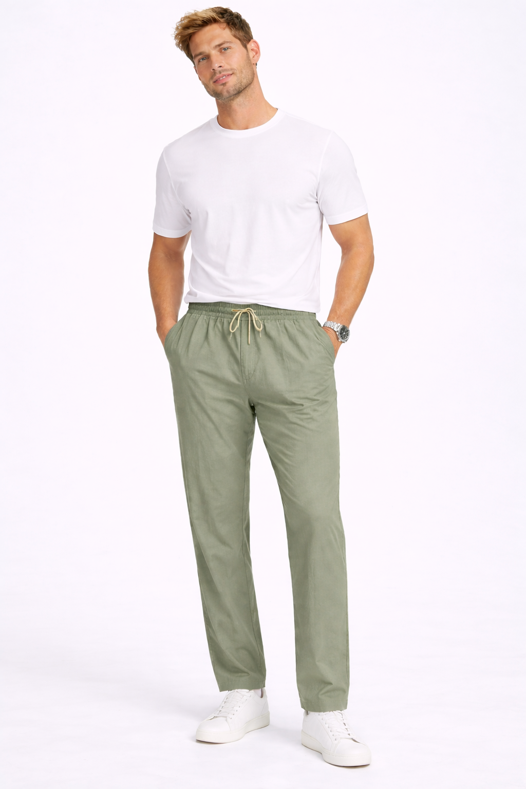 SummerEase Linen Pant