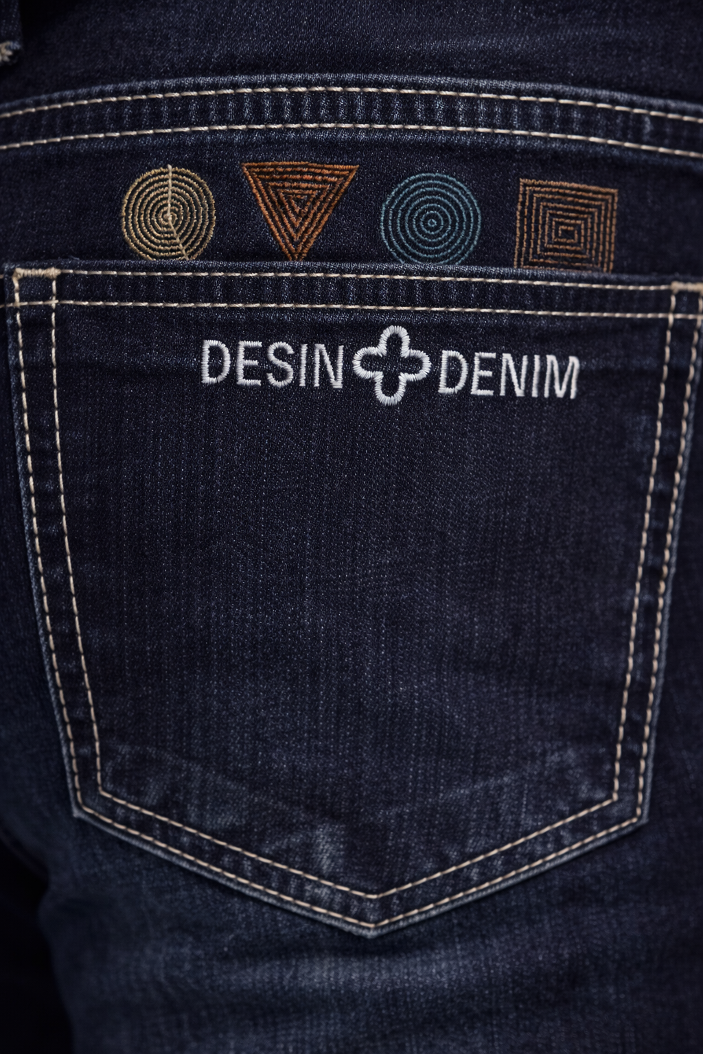 Dark Wash Stretch Denim