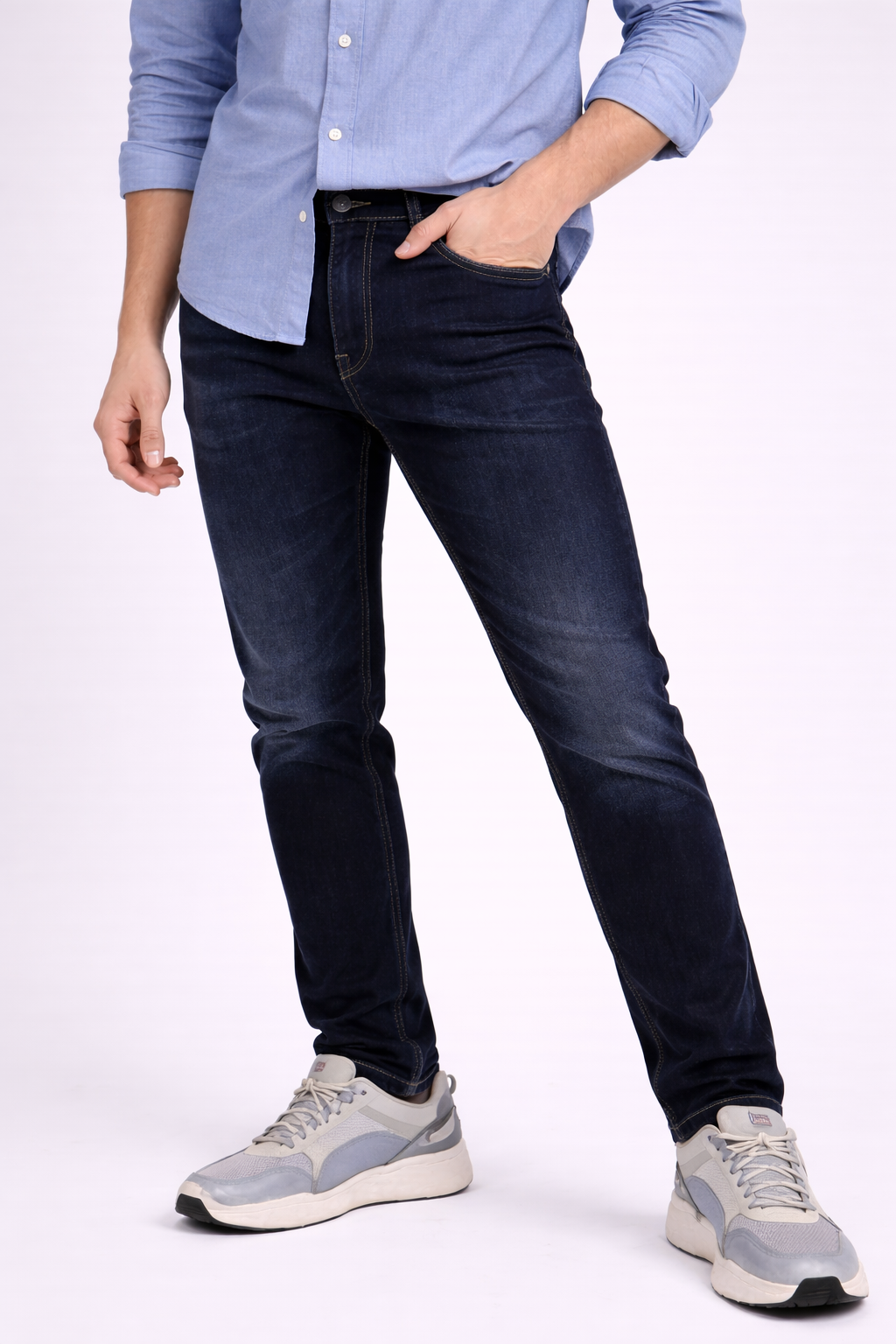 Dark Wash Stretch Denim