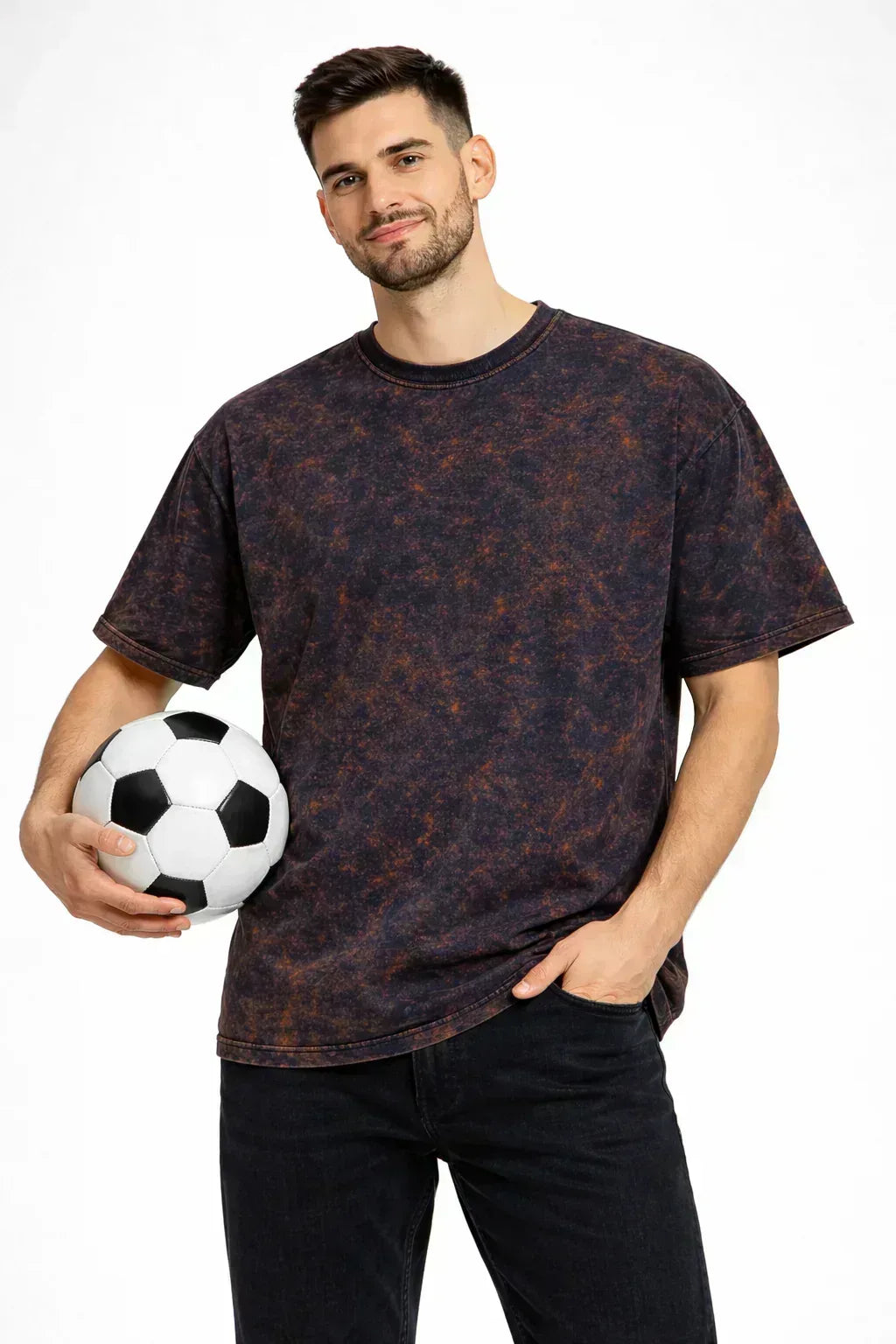 Acid Wash Oversized Tee