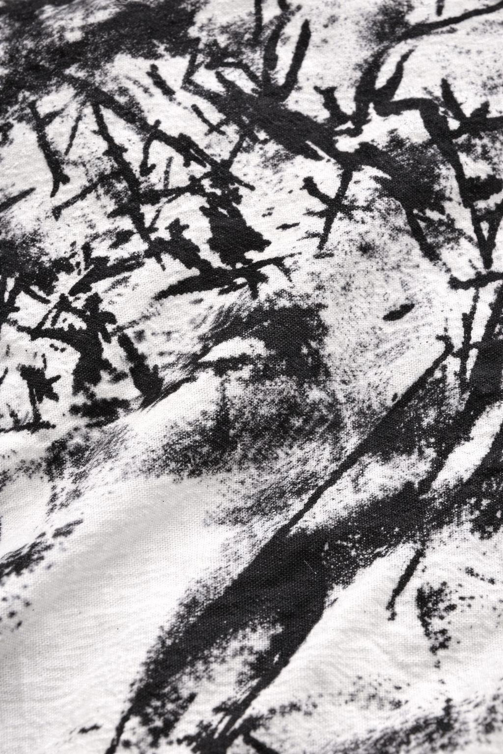 Acid Wash Oversized Tee White