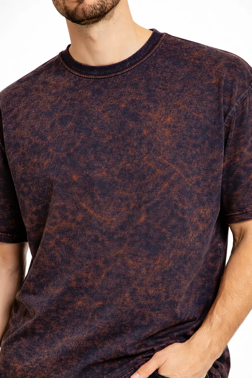Acid Wash Oversized Tee