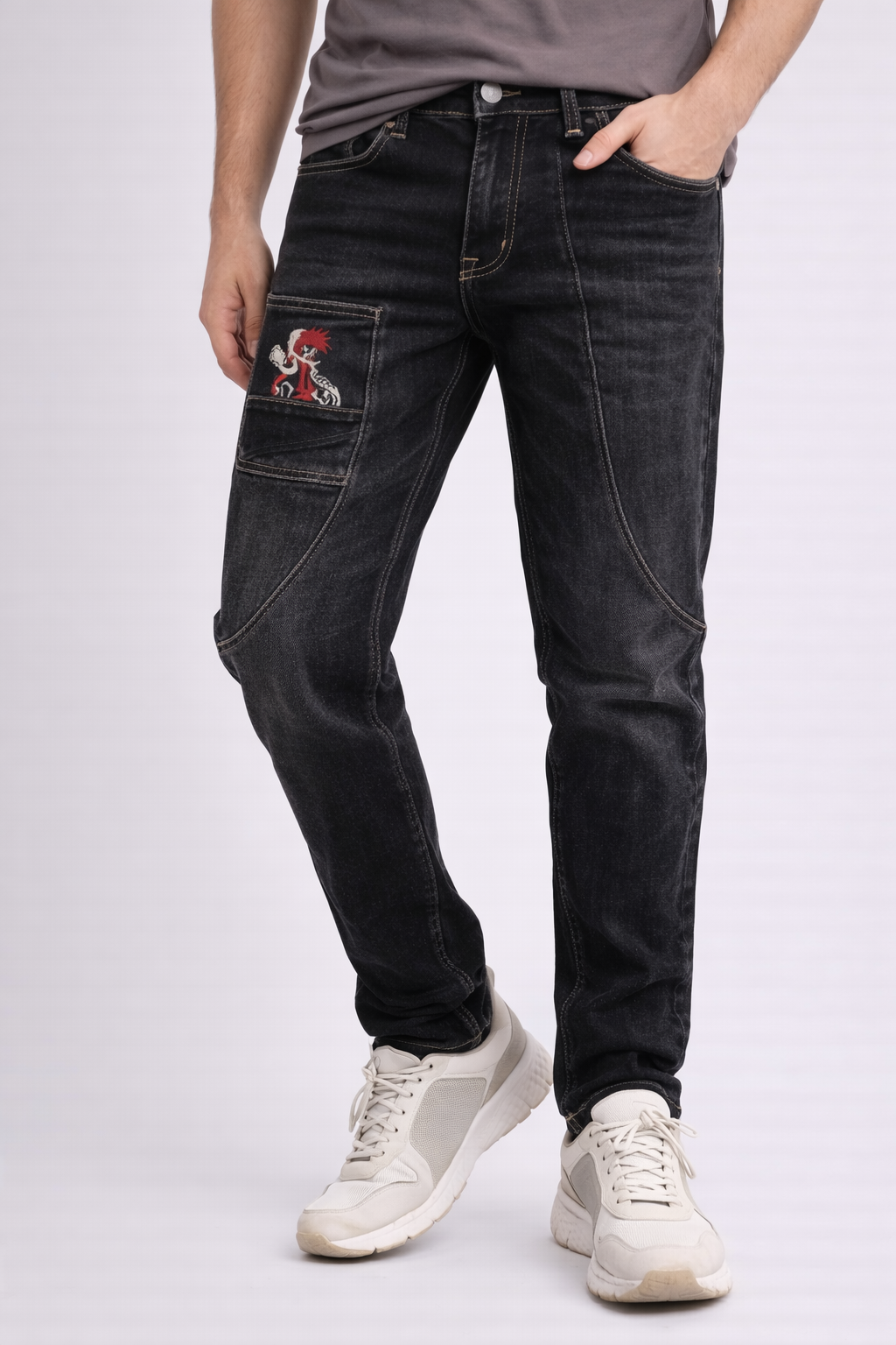Dark wave Black Denim