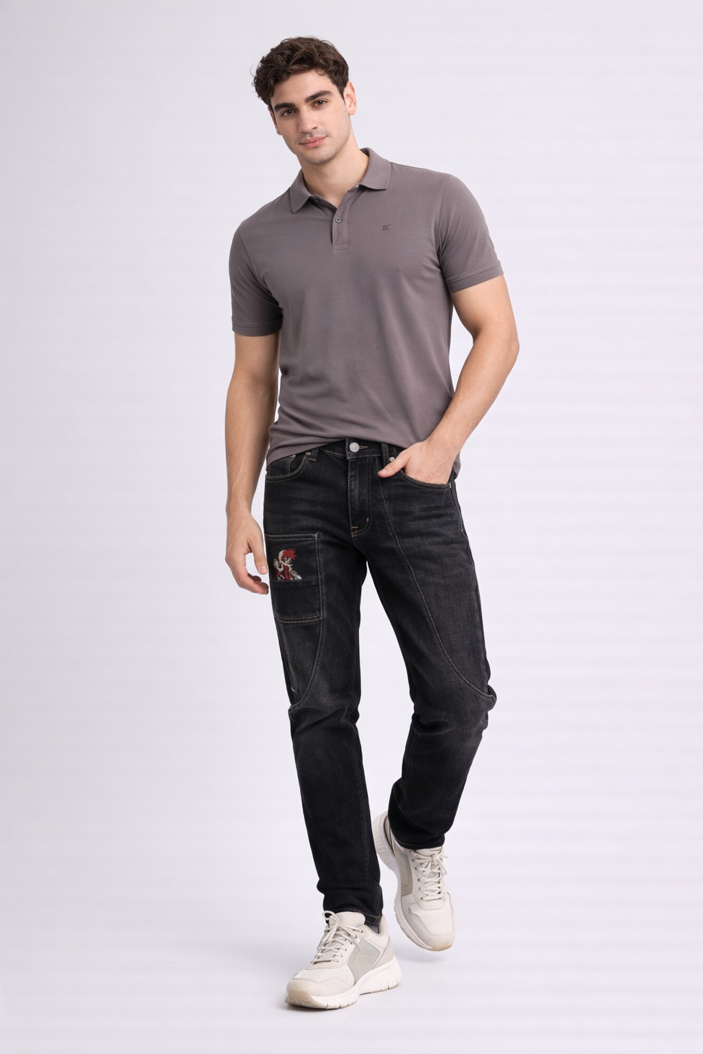 Dark wave Black Denim