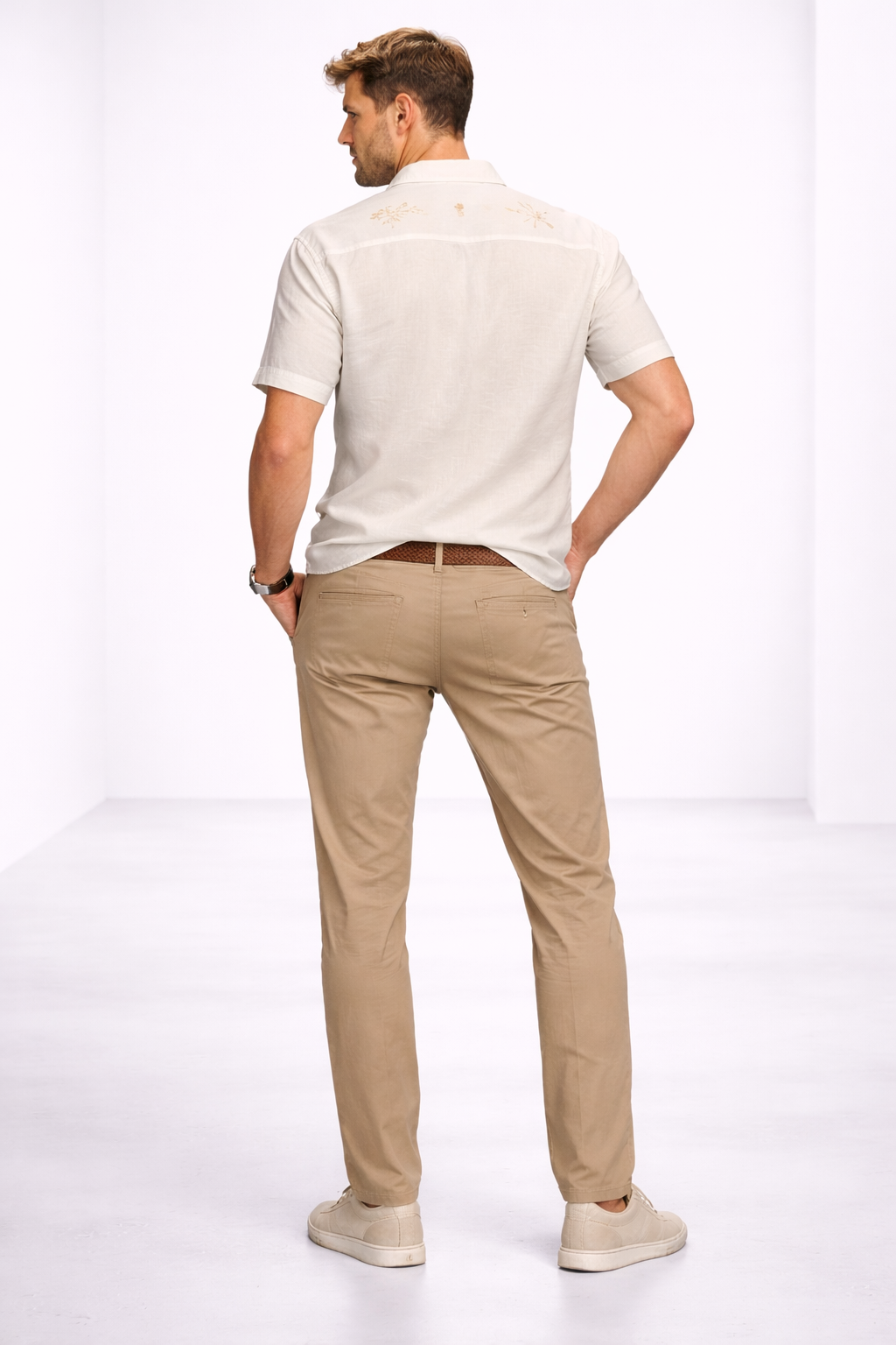Men Linen Casual Shirt