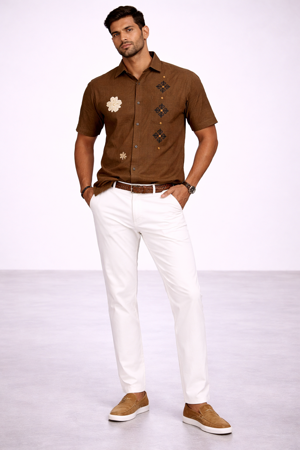 Men Linen Casual Shirt