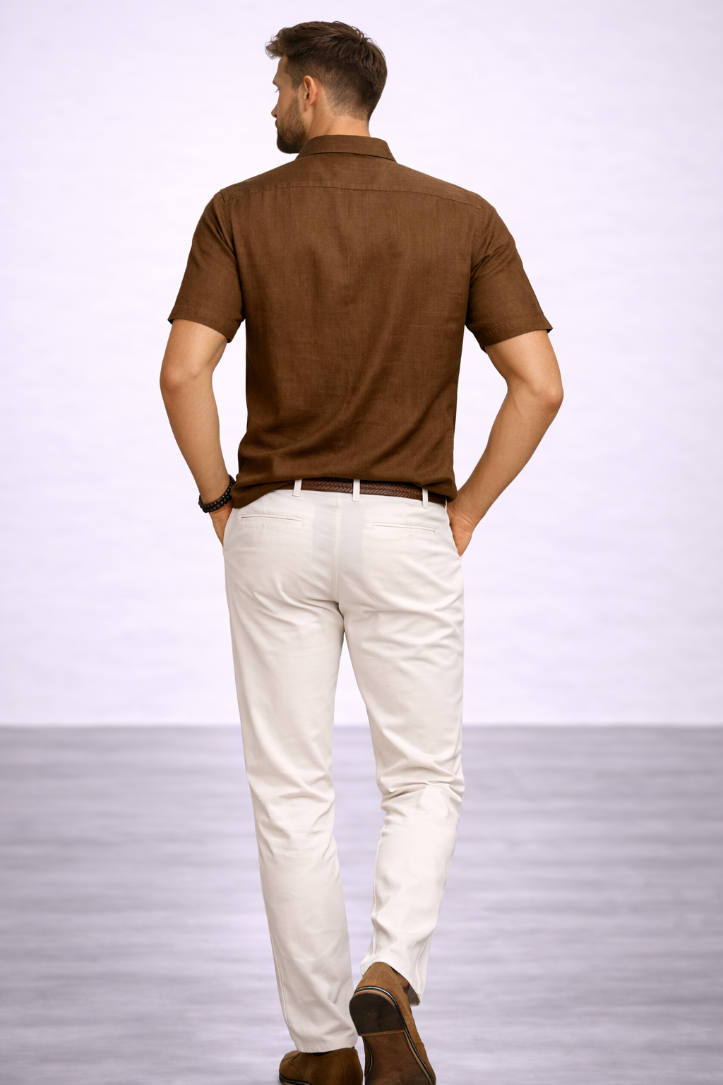 Men Slim Fit Casual Shirt