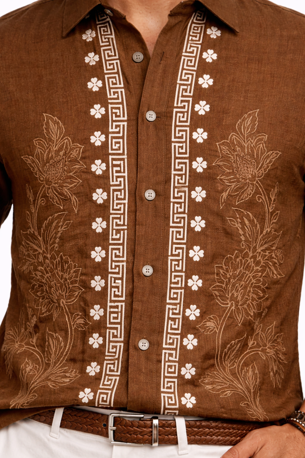 Men Slim Fit Casual Shirt